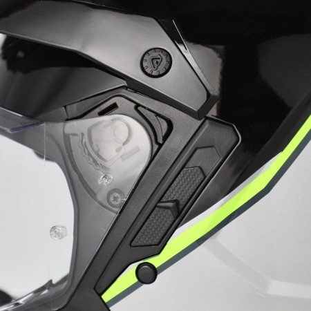 CASCO ASSAULT NERO/GIALLO FLUO