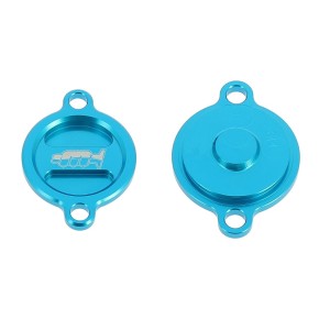 Coperchio filtro olio - HUSQVARNA - Azzurro - AV3288C