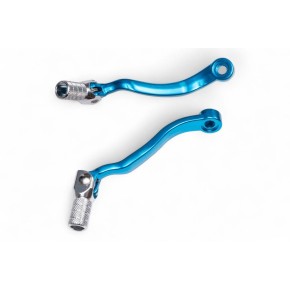 Leva cambio in alluminio forgiato HUSQVARNA azzurro - LCA4382C