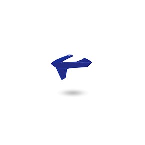 Convogliatore laterale sinistro del radiatore SHERCO +2025