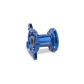 Mozzo anteriore CNC blu per SE/SEF