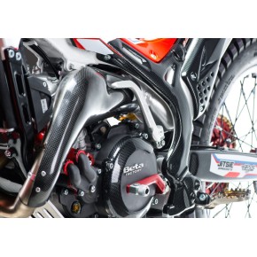 Protezione in carbonio per collettore di scarico Jitsie per Beta Evo/Evo Factory 2T 200–300 2015–2023 2