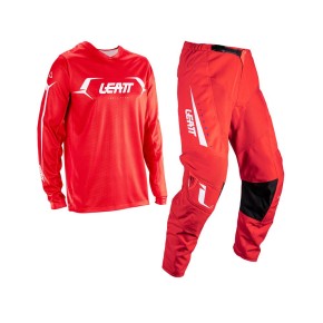 COMPLETO LEATT BAMBINO ROSSO