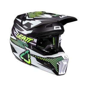 CASCO KIT MOTO 3.5 Jr - V26 | Verde | M 51-52cm