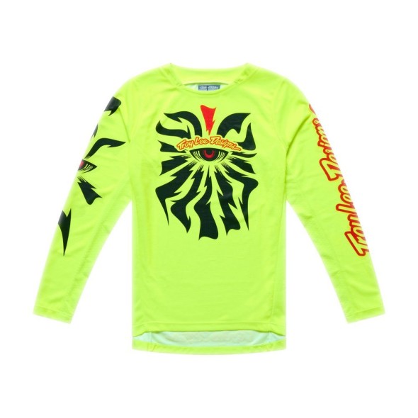MAGLIA JUNIOR GP PRO - CYCLOPS - GIALLO FLUO - FLO YELLOW|MD