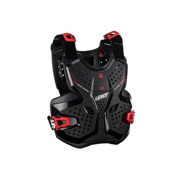LEATT PETTORINA PROTECTOR 3.5 JUNIOR | NERO/ROSSO | LL/XL 147-159CM
