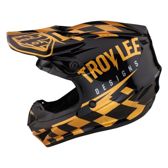 Casco SE4 Polyacrylite da bambino con sistema MIPS, colore Race Shop BL