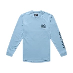 MAGLIA JUNIOR RUCKUS RIDE MANICA LUNGA - CARBS - BLU CHIARO - DAWN BLUE