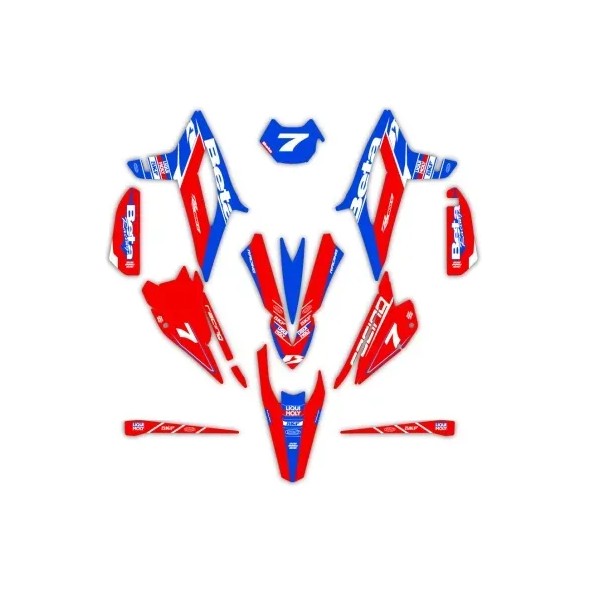 KIT GRAFICHE FACTORY ORIGINAL BETA COMPLETE (8PZ) BETA RR 2025-2027