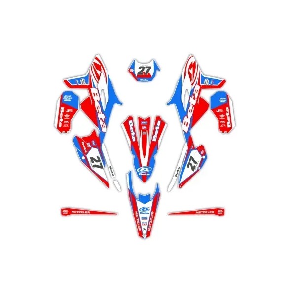 KIT GRAFICHE RACE 2 BETA COMPLETE (8PZ) BETA RR 2025-2027