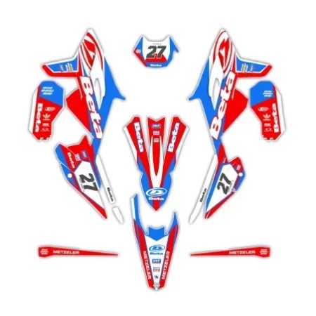 KIT GRAFICHE RACE 2 BETA COMPLETE (8PZ) BETA RR 2025-2027