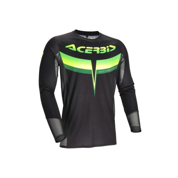 MAGLIA ACERBIS MX TRACK 2.0 NERO/VERDE
