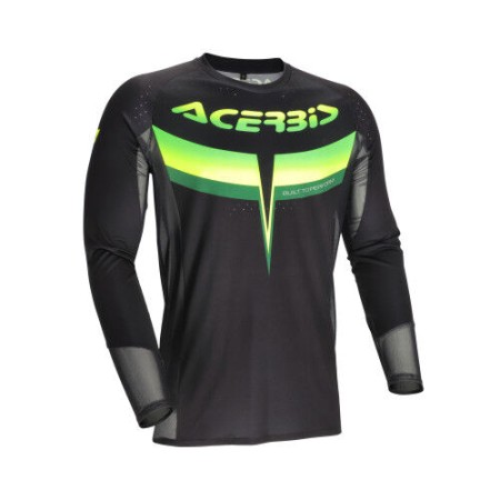 MAGLIA ACERBIS MX TRACK 2.0 NERO/VERDE
