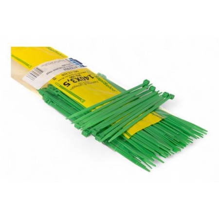 Fascette di cablaggio in nylon - Lunghezza 140mm, larghezza 3,5mm (100 pezzi)