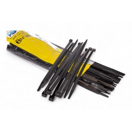 Fascette di cablaggio in nylon - Lunghezza 200mm, larghezza 3,5mm (100 pezzi)