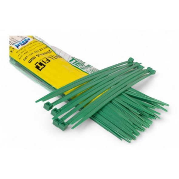 Fascette di cablaggio in nylon - Lunghezza 200mm, larghezza 3,5mm (100 pezzi)