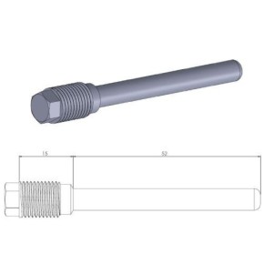 Perno pinza freno NISSIN Beta RR (13-26) POSTERIORE