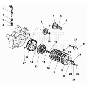 GABBIA A RULLI PER FRIZIONE (5103469000) - 33.00721.000