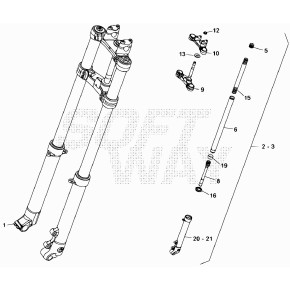 GAMBA DX COMPL.FORCELLA .08133 - 16.00964.000