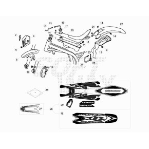 PARAFANGO ANT. EVO 80CC -C/DEC.- - 012.43.007.81.11