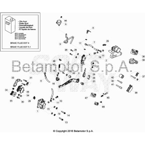 TUBO SERBATOIO-P/FRENO POST. RR - 024.36.007.00.00