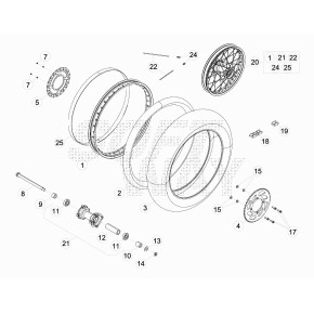 RUOTA POSTERIORE - 024.42.204.00.53