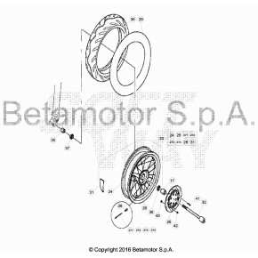 MOZZO ANT. C/CUSCINETTI MOTARD 4.0 - 22.07253.000
