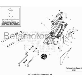 RETE ROMPIFIAMMA EVO 4T COMPLETO - 008.38.005.82.00