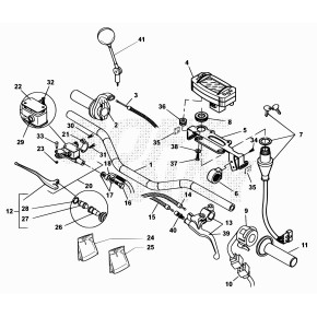 TRASMISSIONE STARTER MOTARD STD - 014.12.011.00.00