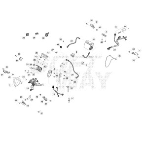 CENTRALINA DOPPIA MAPPA RR 4T498/520 - 006.10.046.00.00