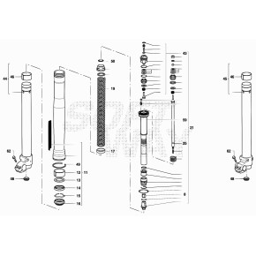TUBO FORC. D.50 COMPL. SX - 29.40426.000