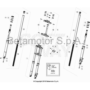 FORCELLA RE 125CC D.37 RSU - 015.34.052.82.00