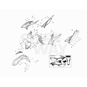 DECALCO X RR -ROSSO- - 015.43.320.80.97