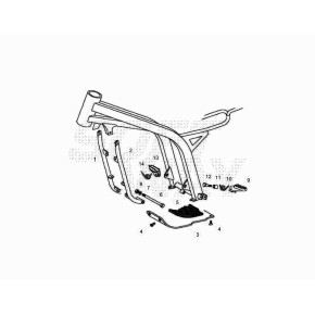 SUPPORTO MOTORE WHITE EVO 2T - 032.31.168.40.51