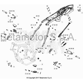 STAFFA DESTRA - 021.32.004.50.00