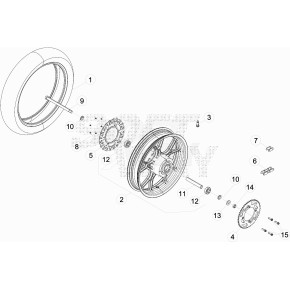 COPERTURA POST. /70-17 62SMC - 021.42.008.00.00