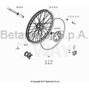 RUOTA ANTERIORE EVO - 007.41.025.00.61