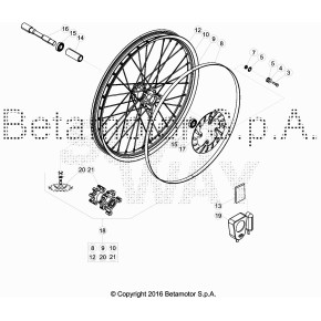 RUOTA ANTERIORE - 007.41.201.00.58