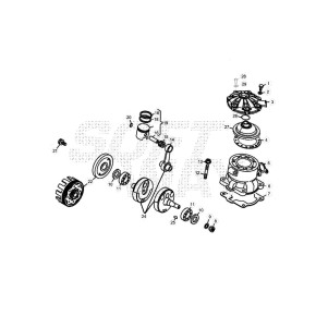 CAMERA DI COMBUST. EVO2T 300CC D.79 - 007.11.006.00.00