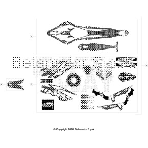 DECALCO PARAFANGO POSTERIORE - 007.43.830.82.00