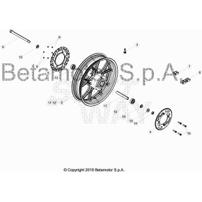 RUOTA POST. MOTARD 4T LC - 021.42.110.00.59