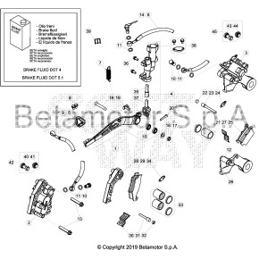 PEDALE FRENO BLACK RR 2T HOLCOMBE RE - 026.36.002.80.59