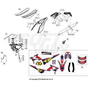 DECALCO SERIE COMPLETA RR 2T HOLCOMB - 026.43.039.82.00