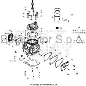 TESTA 250CC -NERA- - 026.11.017.80.52