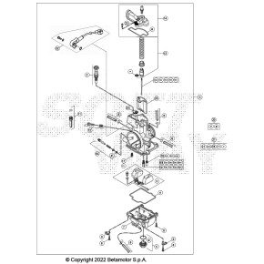 KIT RR2T 300CC CARBURAZIONE OMOLOGAZIONE - 026.45.004.80.00