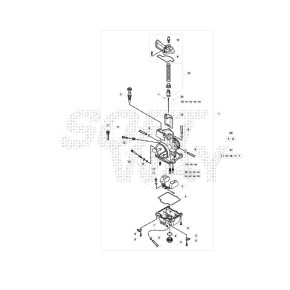 CARBURATORE KEIHIN PWK 36S 300CC - 026.12.000.80.00