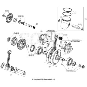 ALBERO MOTORE RR 2T - 026.02.055.80.00