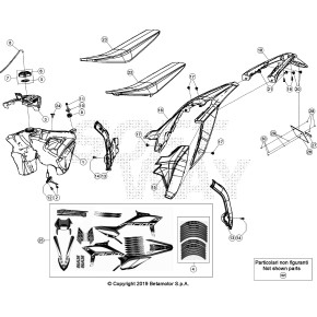 DECALCO SERIE COMPLETA - KIT RR RACING M - 037.43.070.82.00