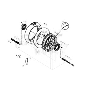 RUOTA POST. ALP TRIAL - 27.04859.057