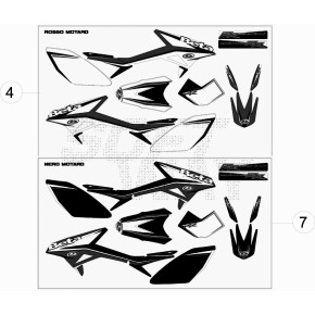 DECALCO RR50 MOT.TRACK -SERIE- X NERO - 024.43.053.80.59